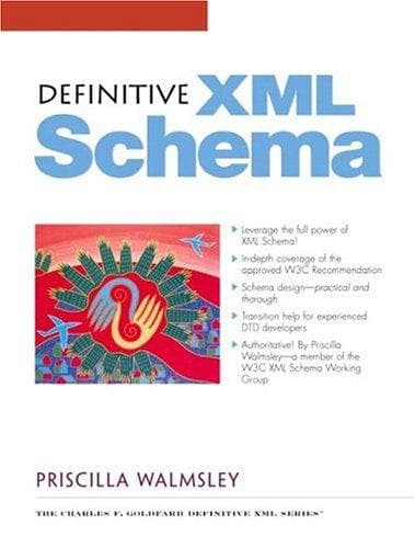 Cover image for Definitive XML Schema