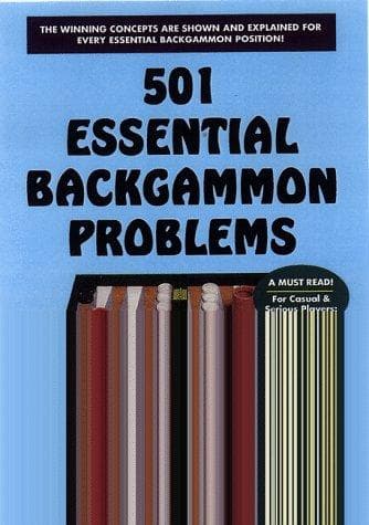 Cover image for 501 Essential Backgammon Problems