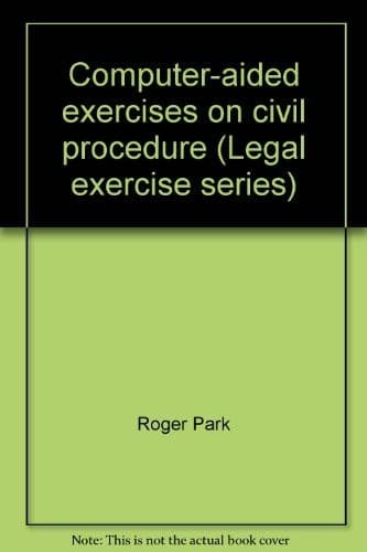 Cover image for Computer-aided exercises on civil procedure