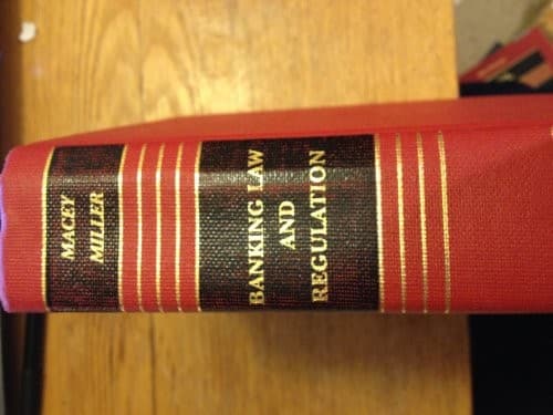 Cover image for Banking law and regulation