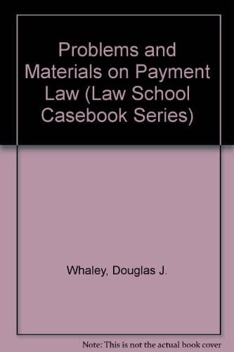 Cover image for Problems and materials on payment law