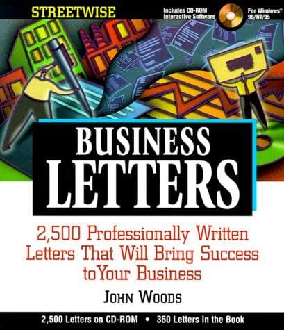 Cover image for Streetwise Business Letters