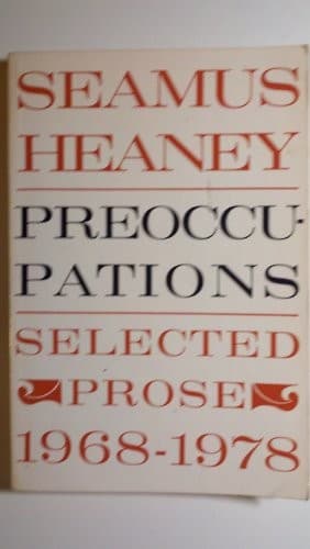 Cover image for Preoccupations