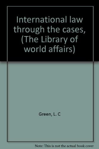 Cover image for International law through the cases