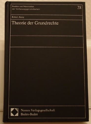 Cover image for Theorie der Grundrechte