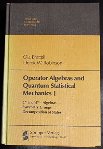 Cover image for Operator algebras and quantum statistical mechanics