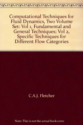 Cover image for Computational techniques for fluid dynamics
