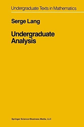 Cover image for Undergraduate analysis