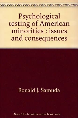 Cover image for Psychological testing of American minorities