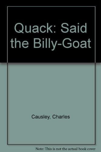 Cover image for "Quack!" said the billy-goat