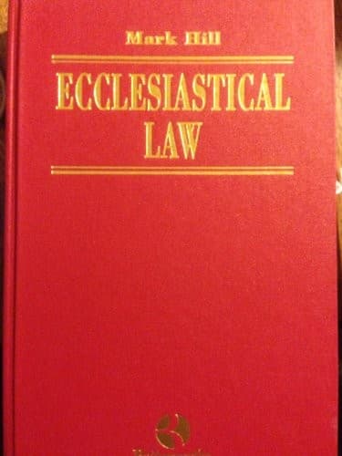 Cover image for Ecclesiastical law