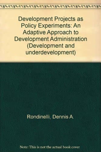 Cover image for Development projects as policy experiments