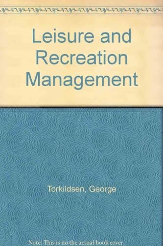 Cover image for Leisure and recreation management