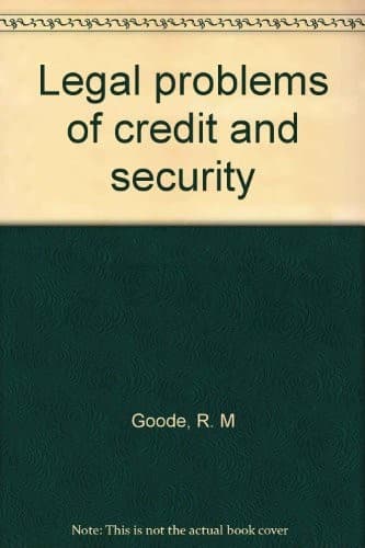 Cover image for Legal problems of credit and security