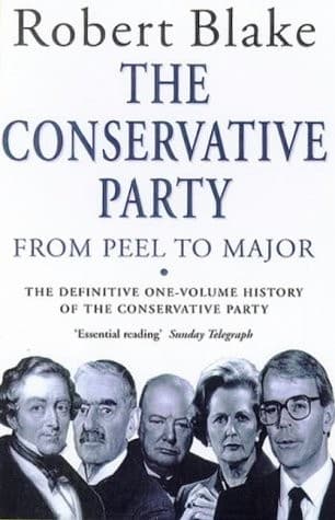 Cover image for The Conservative Party from Peel to Major