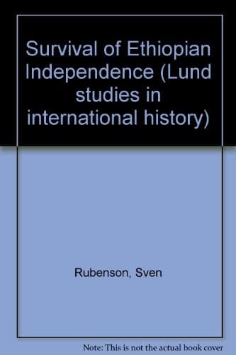 Cover image for The survival of Ethiopian independence