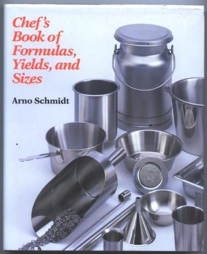 Cover image for Chef's book of formulas, yields, and sizes