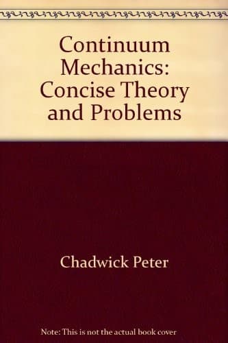 Cover image for Continuum mechanics