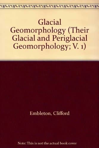 Cover image for Glacial geomorphology