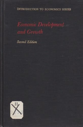 Cover image for Economic development and growth