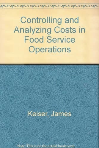 Cover image for Controlling and analyzing costs in food service operations
