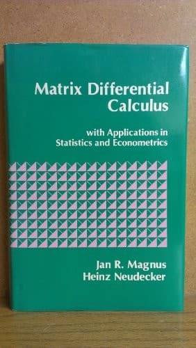 Cover image for Matrix differential calculus with applications in statistics and econometrics