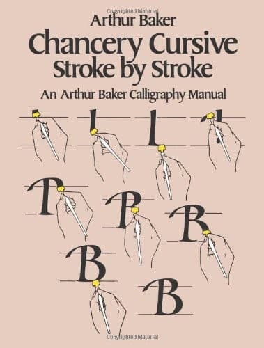 Cover image for Chancery cursive stroke by stroke