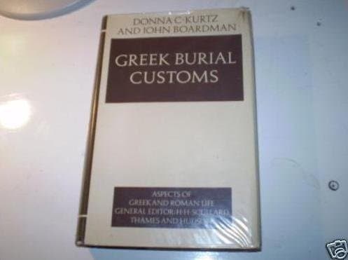 Cover image for Greek burial customs