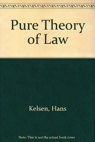 Cover image for Pure Theory of Law