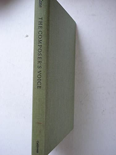 Cover image for The composer's voice