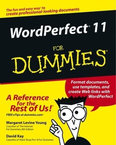 Cover image for WordPerfect 11 for dummies