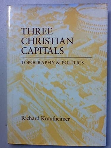 Cover image for Three Christian capitals