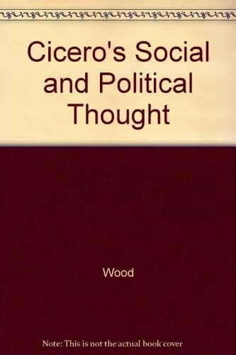 Cover image for Cicero's social and political thought