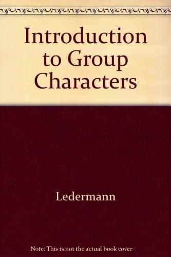 Cover image for Introduction to group characters