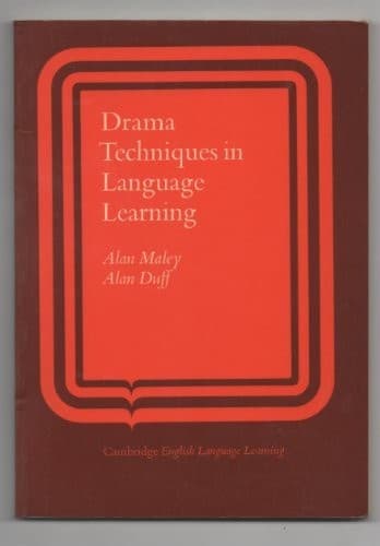 Cover image for Drama techniques in language learning