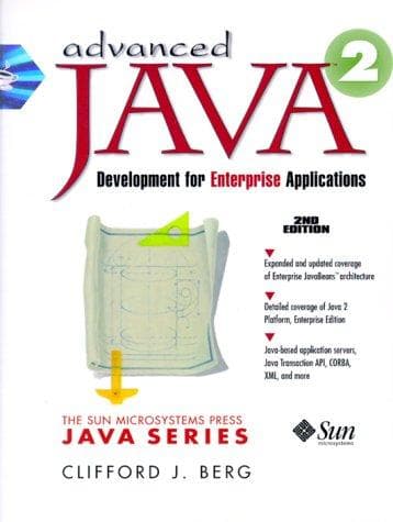 Cover image for Advanced Java 2 Development for Enterprise Applications (2nd Edition)