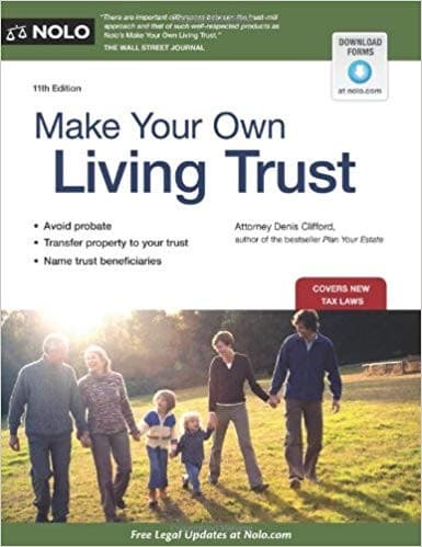 Cover image for Make your own living trust