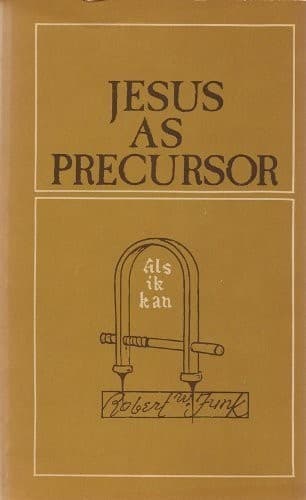 Cover image for Jesus as precursor