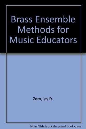 Cover image for Brass ensemble methods for music educators