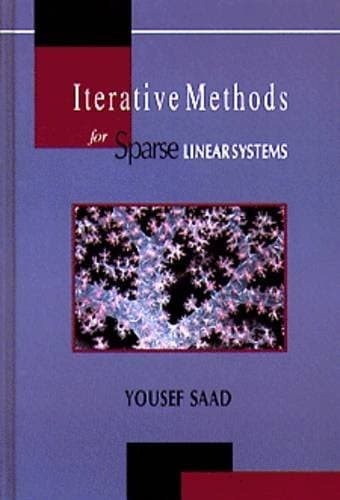 Cover image for Iterative methods for sparse linear systems