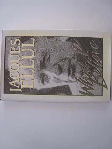 Cover image for What I believe