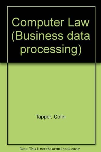 Cover image for Computer law