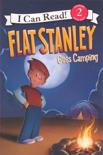 Cover image for Flat Stanley Goes Camping (Turtleback School & Library Binding Edition) (I Can Read! Level 2)