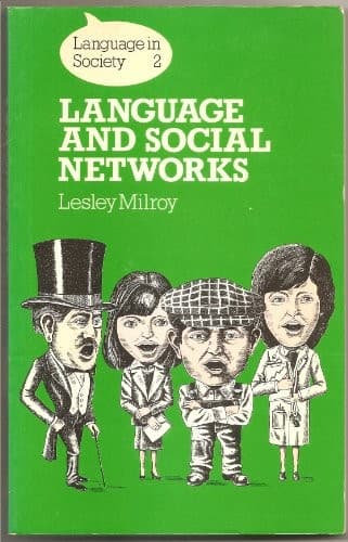 Cover image for Language and social networks