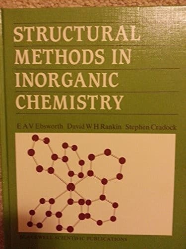 Cover image for Structural methods in inorganic chemistry