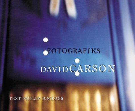 Cover image for Fotografiks - David Carson