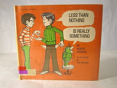 Cover image for Less than nothing is really something.