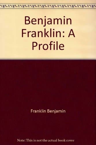 Cover image for Benjamin Franklin
