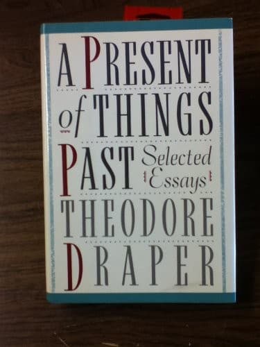 Cover image for A present of things past