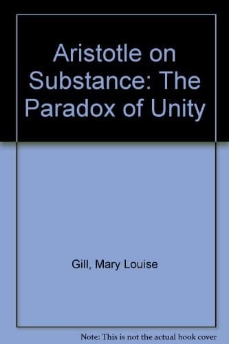 Cover image for Aristotle on substance
